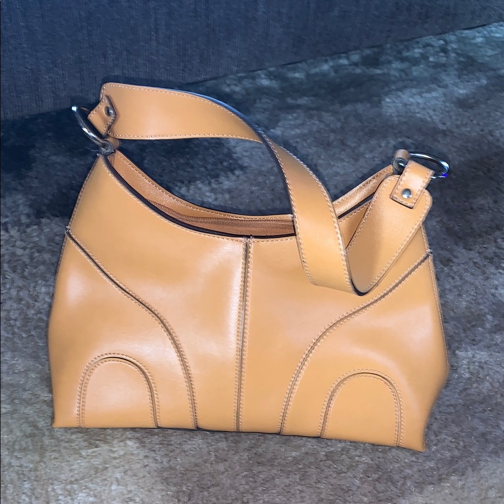 Beautiful Mustard yellow purse from EMILIE M!  LIKE NEW!!!